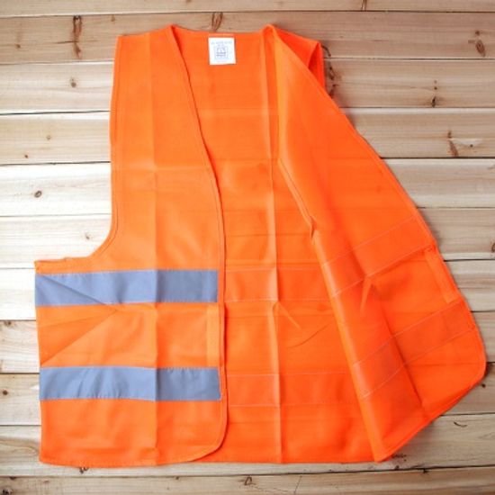 주황색 형광 안전작업복/사고예방 안전조끼 안전복