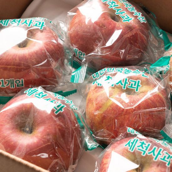[대한민국농수산] 고당고 세척 사과 (개별포장)