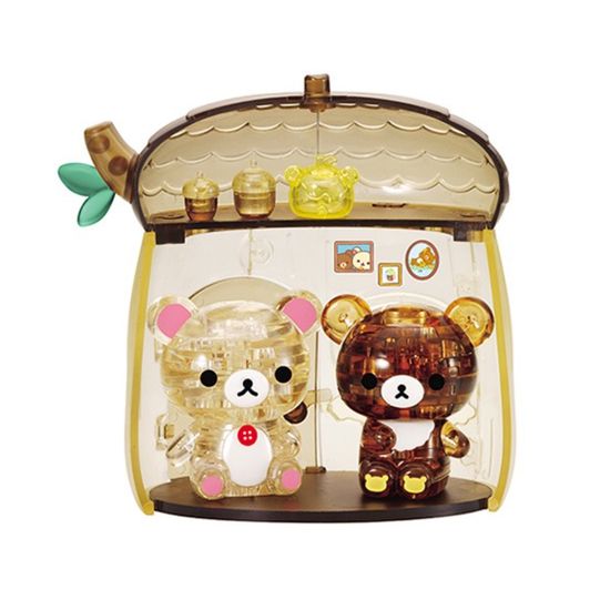 코리락쿠마 가족과 도토리집 크리스탈 퍼즐 66피스