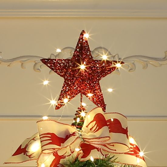 샤인 스타 LED 트리 탑별 장식 꼭대기별 토퍼