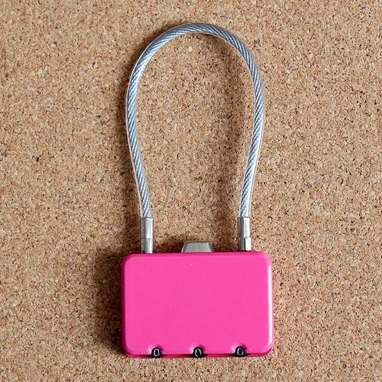 다용도 와이어 번호 자물쇠/잠금장치 여행가방자물쇠