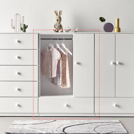 플라망 밀크 800 강아지 옷장