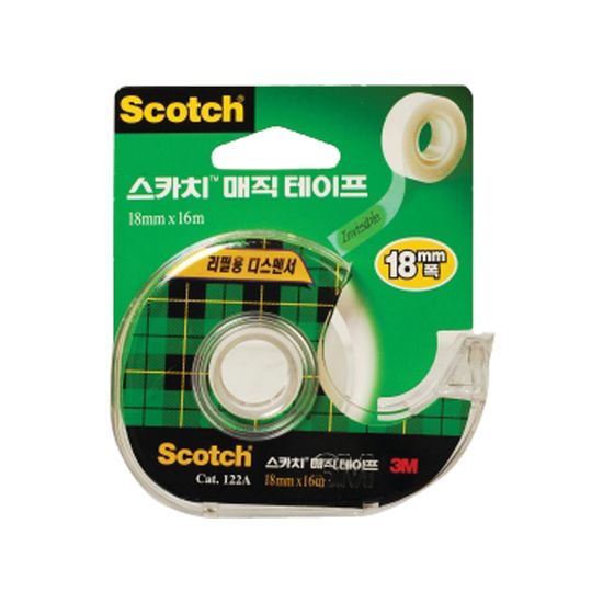 3M 매직테이프 122A (18mmx16m)