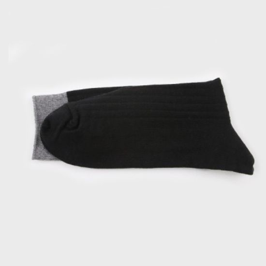 남성 솔리드 정장양말 (블랙)