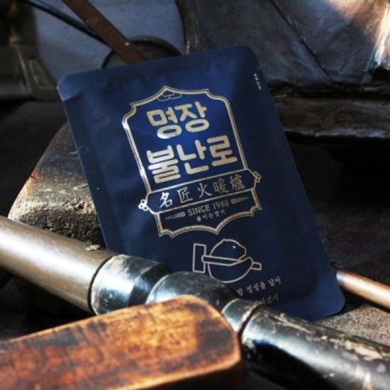 명장불난로 국내제작 파스형 붙이는 핫팩 40g 10개