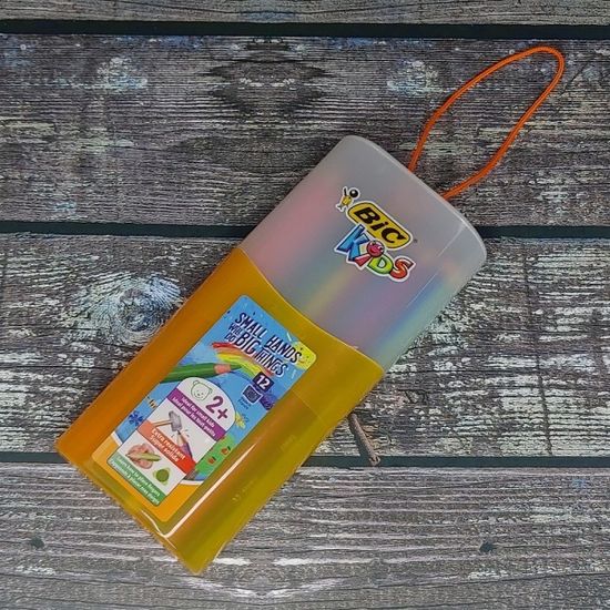 빅 키즈 컬러링 Evolution CIRCUS 12색 색연필+필통