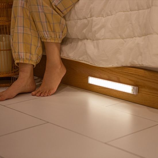 아이린 충전식 밝기조절 LED 센서등 30cm,웜화이트