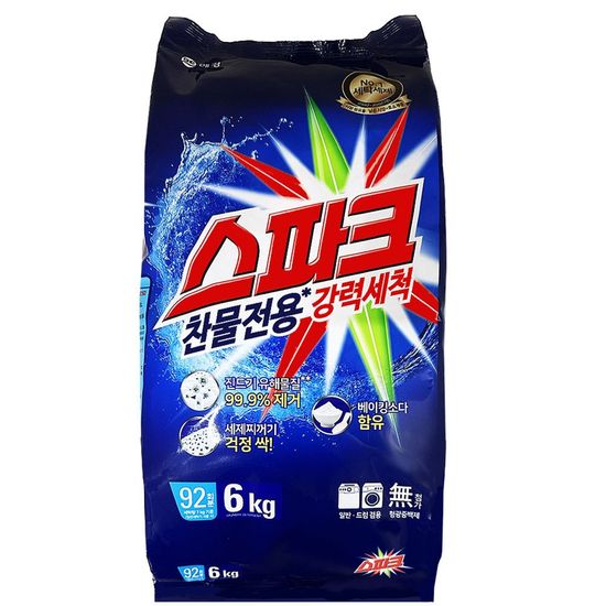 스파크 6kg 가루 세탁세제 WDCA107