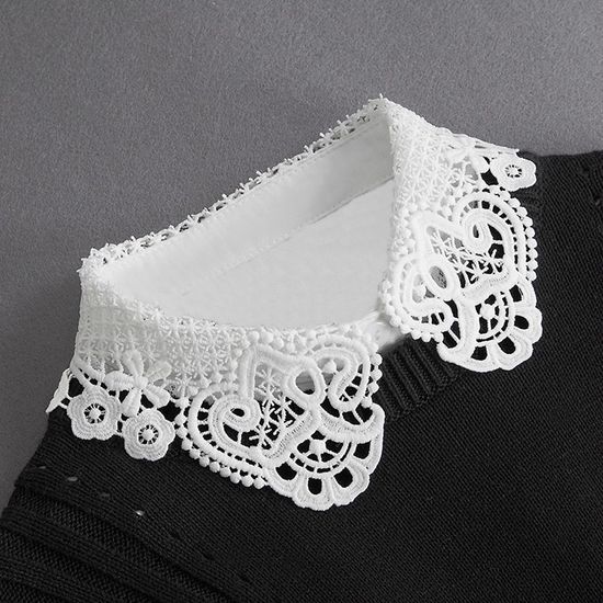 레이스 레이어드 넥 카라 페이크카라(WE7739D)