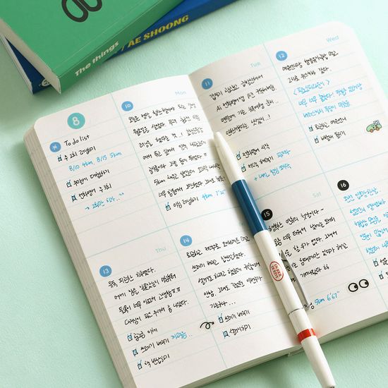 아이코닉 슬로우 위클리 플래너