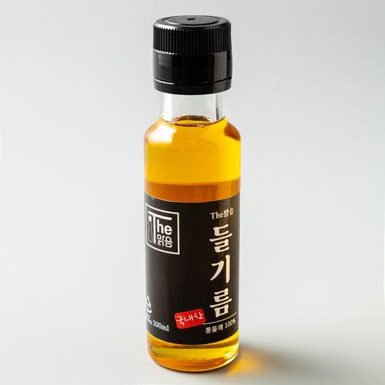 더맑음 들기름 100ml (국내산)