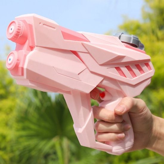 컬러 듀얼 대형 물총 대용량 워터건 파워 장난감 샷건