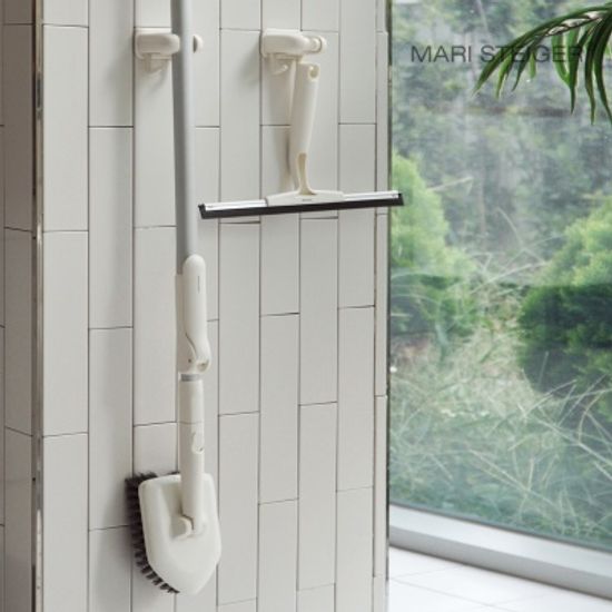 이지온 걸레&빗자루 홀더 벽걸이 거치대 V2