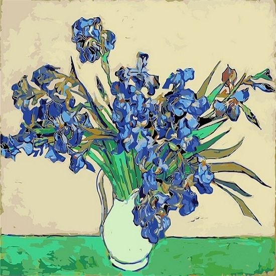 MS9338 아이리스 size40x50cm그림그리기