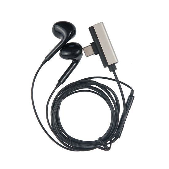 C타입 스마트폰 유선이어폰 / 폰충전 가능 LIH933D