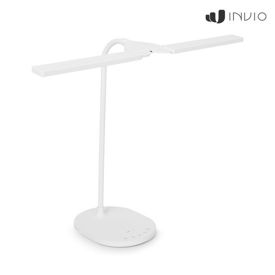 인비오 듀얼 LED스탠드 학생 공부 독서 책상 학습용