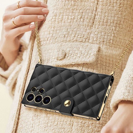 갤럭시 s26울트라 퀄팅 가죽 지갑 다이어리 폰 케이스