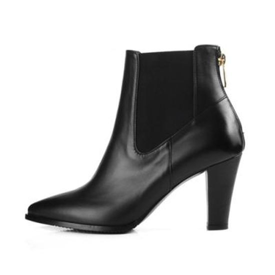 [쥬아나윤]쥬아나윤 Chelsea Heel 소가죽 첼시부츠힐