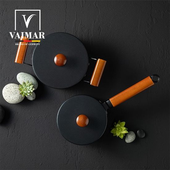 바이마르 블랙빈 스테인레스 냄비 2종(16편수+18양수)