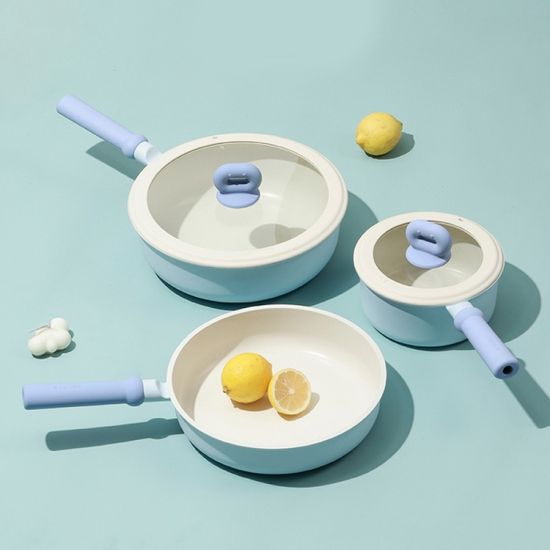 까로떼 리틀빈 IH 인덕션 프라이팬 2size 2color 택1