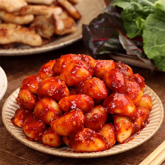 셰프애찬 왕마늘 무침 400g