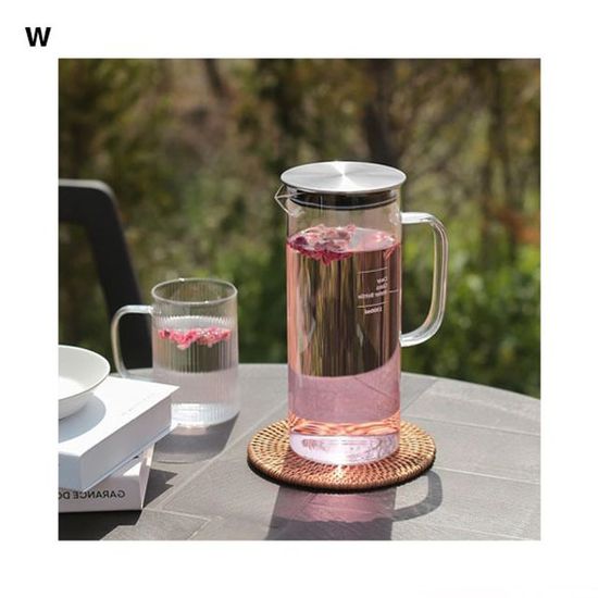 알리움 내열유리 손잡이 내츄럴 물병 1.3L(W8C68AE)