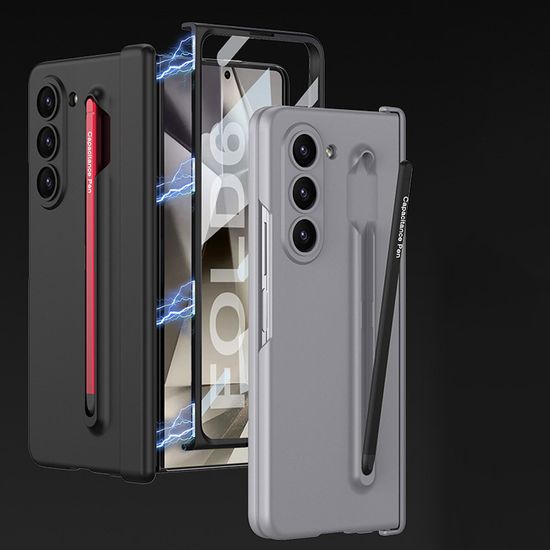 갤럭시z폴드 6 5 펜슬롯 마그네틱 힌지 풀커버 케이스