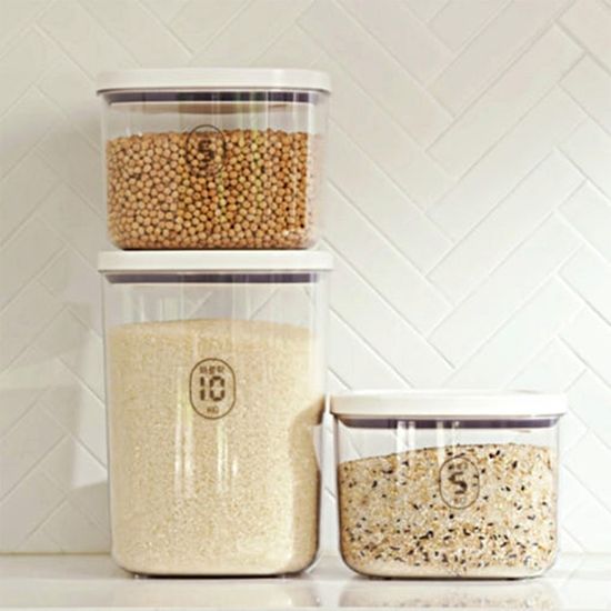 독일 코겔 원터치 진공 쌀통 바로락 5kg / 10kg