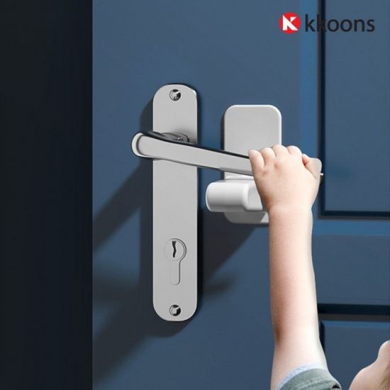 현관 도어락 안전고리 방문 이중 잠금장치 현관문 안