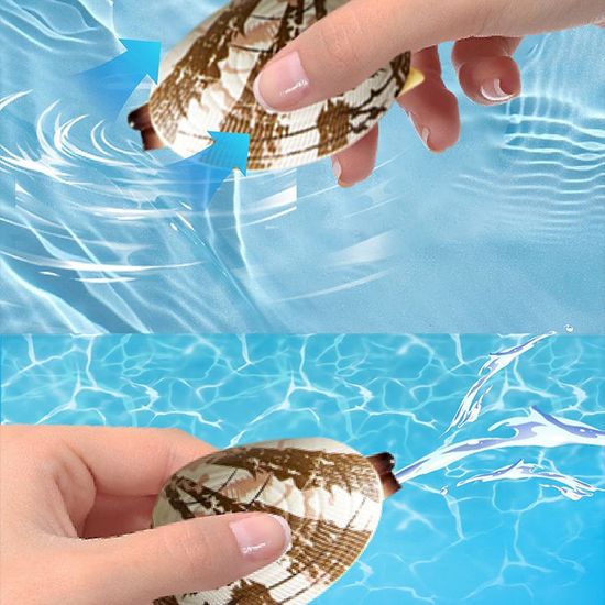 콧물 얼굴 말랑이 물총 조개 모양 소형 물총 워터건