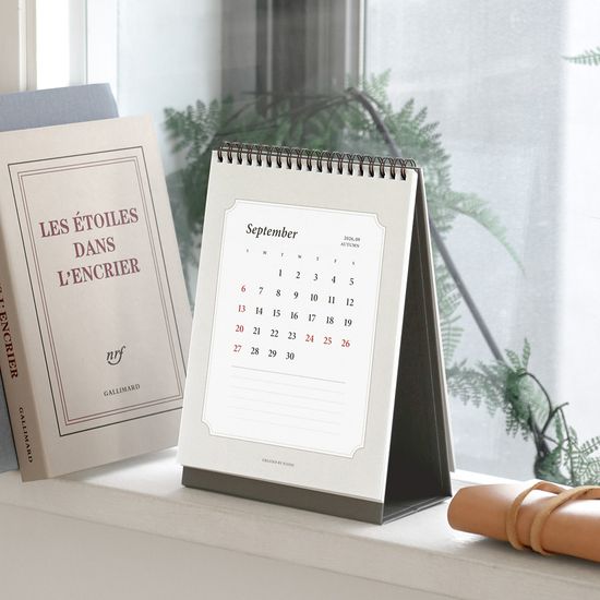 아이코닉 2026 데스크 스케줄러