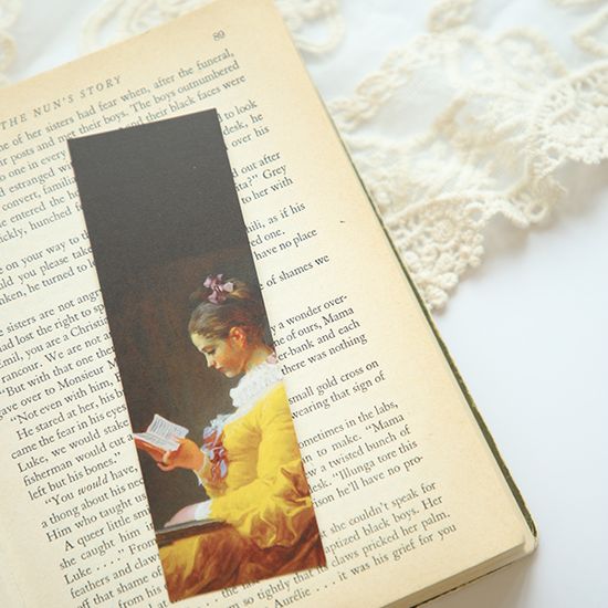 소마북 명화 고급 종이 책갈피 23종