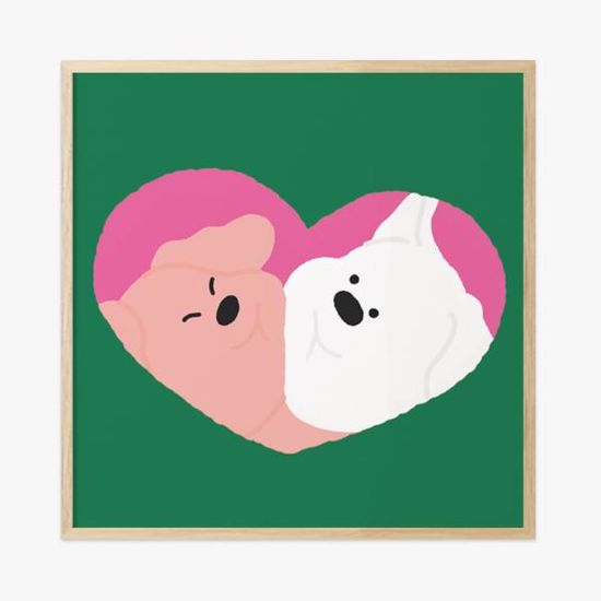 LOVELY, 킴밍 인테리어 액자