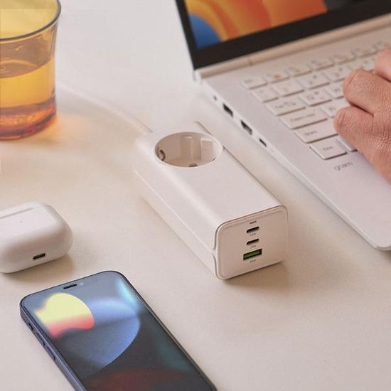 USB 멀티탭 벨레 PLUG1 65W 1구