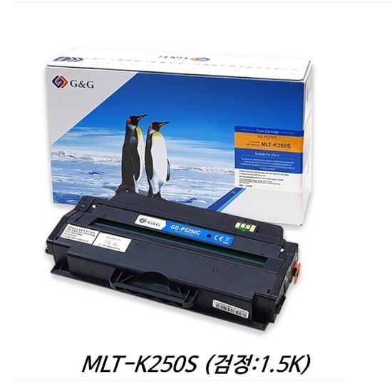 삼성 재생토너 (정품동일)성능 MLT-K250S 검정 1.5K