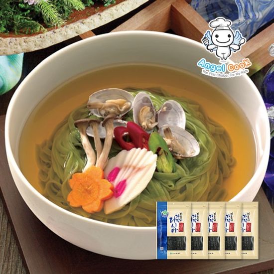 [엔젤쿡] 국산 거금도 자연담은 가닥 다시마 100gX5봉