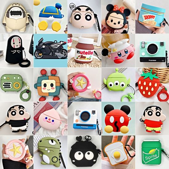 에어팟 프로 2 호환 카메라 캐릭터 모음 실리콘케이스