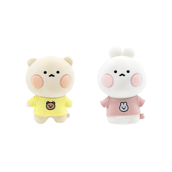 [유미어스] 곰돌찡 토끼찡 커플티 인형