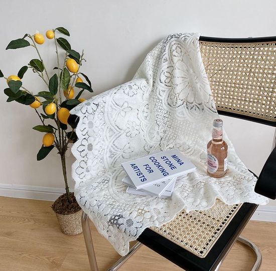 앤틱 빈티지 레이스 테이블 매트 테이블보 식탁보