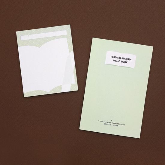 독서 기록 메모북