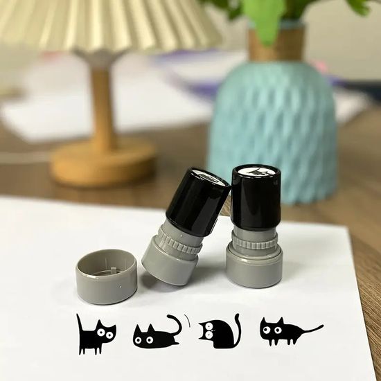 고양이 다꾸 스탬프 도장 미니 도장 스템프 다꾸용품