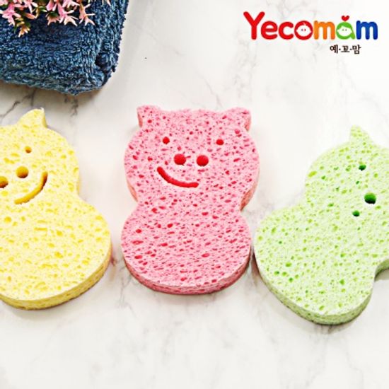 예꼬맘 목욕스펀지