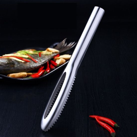 [쿠킹스]스텐 생선 비늘제거기/낚시용품 비늘칼