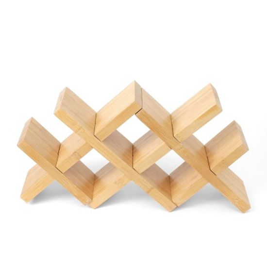 크로스 우드 와인랙 7구 DIY 와인거치대