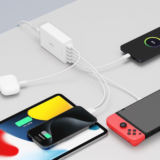 알로코리아 USB 5포트 2.4A 스마트멀티충전기 UC401S