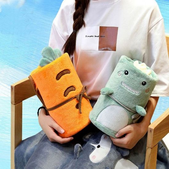 캐릭터 단추담요 똑딱이 극세사 블랑켓 무릎 어깨 치