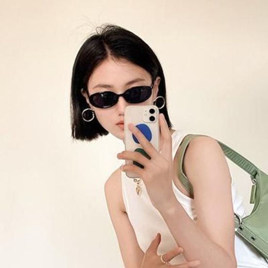 인싸 캣아이 힙한 미노이 블랙 선글라스 커트코베인