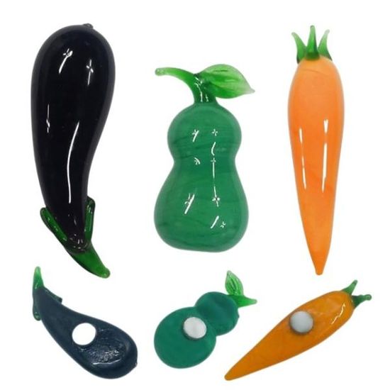 VINTAGE FRUIT 유리수공예품 냉장고자석 (1p)