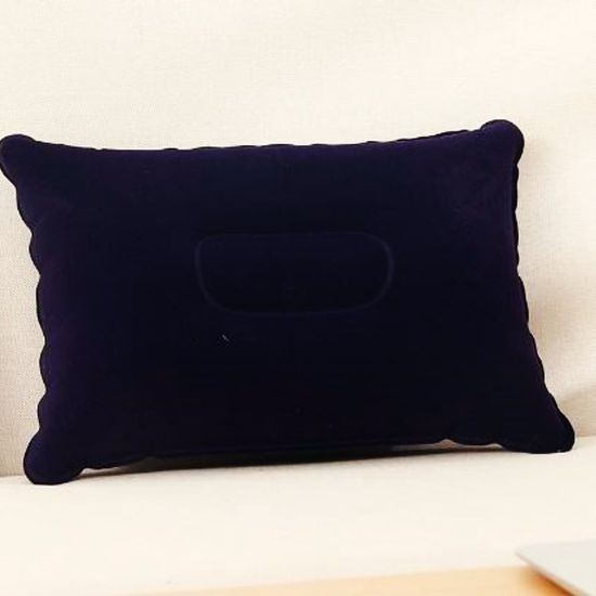 [와인앤쿡]휴대용 에어 베개(네이비) 1개