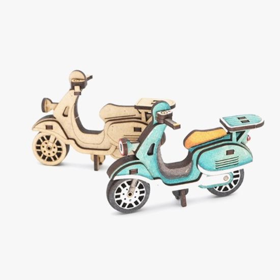 모또 나무 스쿠터